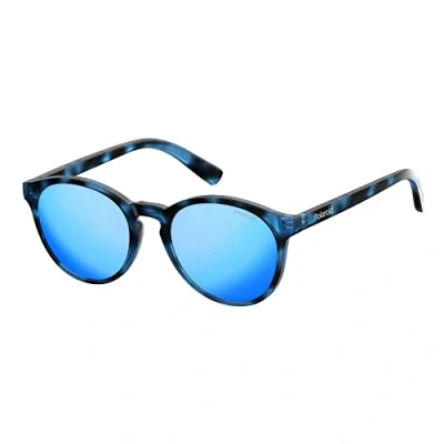 Image de Lunettes de soleil Polaroid Pld 8024/s col. jbw/5x Enfants Ronds Havana