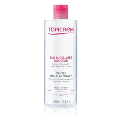 Image de Topicrem Lotion Soin visage Hydra+ Eau micellaire douceur