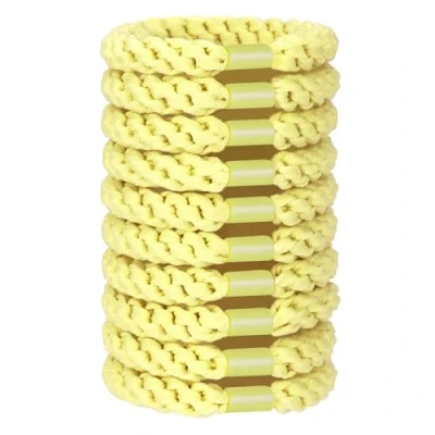 Image de JessLab Ensemble de 10 élastiques pour Cheveux, Doux et sans Dommage Femmes Attaches Queue Cheval Extensibles Accessoire Filles Dames, Rose