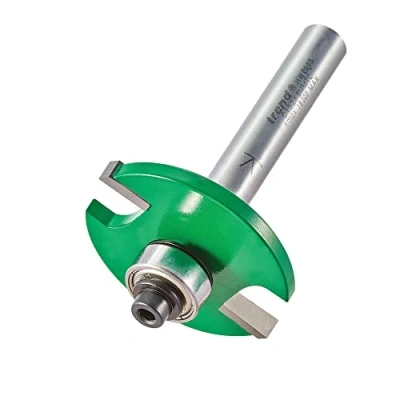 Image de Trend Fraise à Jointer Biscuit Guide Roulement CraftPro, Queue de 8 mm, Longueur Coupe 4 mm pour Tailles 0, 10, 20, Pointe en Carbure Tungstène, C152X8MMTC
