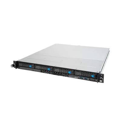 Image de Serveur ASUS RS300 E11 RS4 avec chipset Intel C252, prise LGA 1200, DDR4 SDRAM jusqu&#039;à 128 Go, supports de stockage 3.5/M.2, adaptat