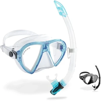 Image de Cressi Sub Ocean VIP Set de plongée Mixte Adulte, Transparent