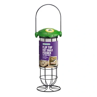 Image de Gardman A04242 Mangeoire à Couvercle Rabattable pour Fat Snax 20 cm