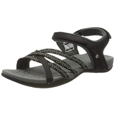 Image de Hi Tec Femme Savanna II Sandales de Sport, Noir (Black/Charcoal 023), 40 EU