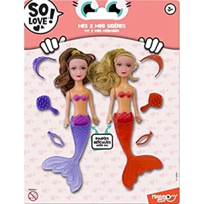 Image de HARMONY Mes 2 Mini Sirènes Jeux Jouets Loisirs Plein Air, JH115042