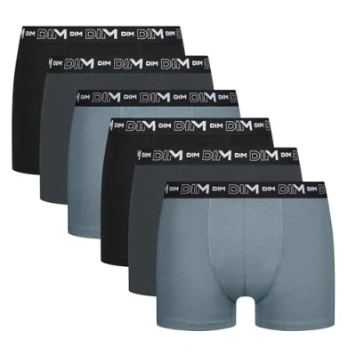 Image de DIM Boxer Coton Stretch Respirant Maintien Optimal Homme x6