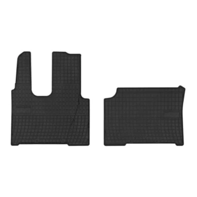 Image de FROGUM 0078MPIV Ensemble de tapis sol Caoutchouc avant 2 noir Sur mesure