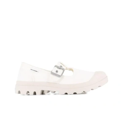 Image de Palladium Mixte Pampa M Jane Washed Mary Flat, Soft White, 41.5 EU