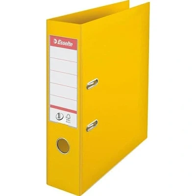 Image de Esselte 162520 Lot de 5 Classeurs à levier A4 75 mm Jaune