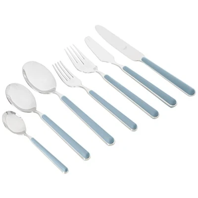 Image de Mepra 10A622054 Ménagère de 54 Pièces Millenium Bleu Ciel
