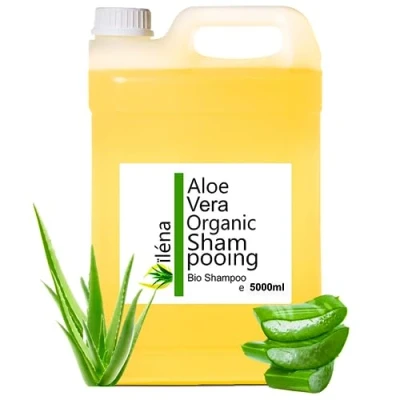 Image de Oïléna Shampooing Organique Anti Chute, Croissance Rapide, Pelliculaire, Hydratant Sans Sulfates/Parabens/Silicones Tous Types de Cheveux, 5000 ml