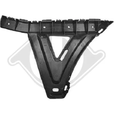 Image de DIEDERICHS 1456043 Support, pare chocs avant gauche FORD: Transit Custom V362 Van