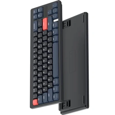 Image de MAGIC REFINER RKL680 Clavier Mecanique sans Fil Ultra Fin, Gamer 60%, Apex Pro Mini Gaming 2.4Ghz/Bluetooth, Interrupteur Marron à Profil Bas Plat pour PC/Win/Mac/Tablette/QWERTY US