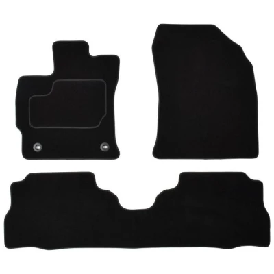 Image de MAMMOOTH A041 TOY300 PRM 01 Ensemble de tapis sol Textile avant et arrière noir TOYOTA: Prius Plus