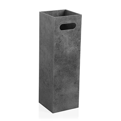 Image de Porte parapluie pour l&#039;Entrée Jackson 48,5 x 15 cm moderne en Bois MDF Gris Versa