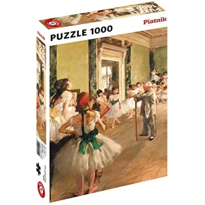 Image de Piatnik Classe de Danse Degas Puzzle 1000 Pièces en Carton Fabriqué Autriche 5394, Multicolore