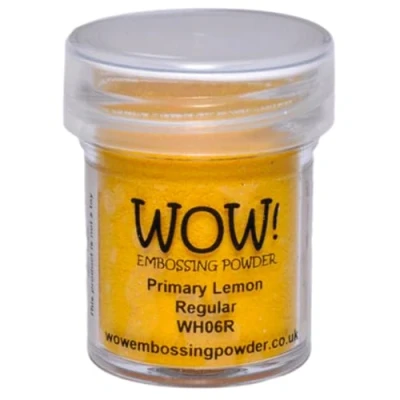 Image de WOW! Poudre à Embosser 15 ML, Citron