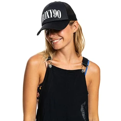 Image de Roxy Soulrocker Trucker Erjha Casquette, Femme, Taille: One Size, Anthracite