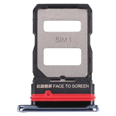 Image de Compatible pour Xiaomi Mi 11T / Pro 2108111RG Try tray Plateau carte double SIM NANO 1 + SLOT 2 dirigées lecteur CARD READER (Silver)