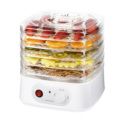 Image de Esperanza EKD004 Food Déhydrator Transparent White 250 W