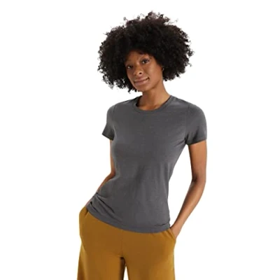 Image de Icebreaker W Central SS Tshirt basique, Femme, Taille: XS, Monsoon