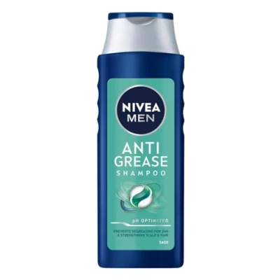 Image de NIVEA MEN Anti Grease Shampooing pour cheveux gras à la sauge hommes 400 ml