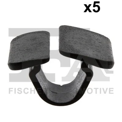Image de FA1 11 10026.5 Clip, enjoliveur noir AUDI: A3 3/5 portes, A4 B7 Berline, A1 SEAT: Alhambra II, Leon III Arona