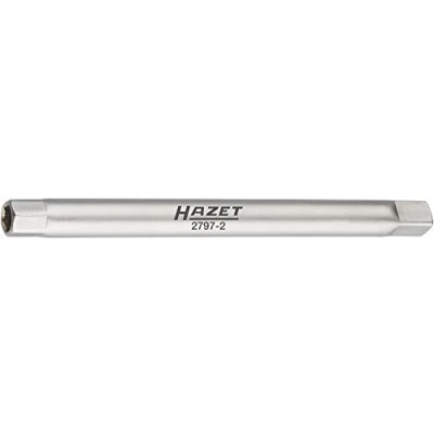 Image de Hazet pare chocs Clé à douille tubulaire (4 pans 6, 3 mm (1/4), intérieur hexagonal) 27972, 0 W V