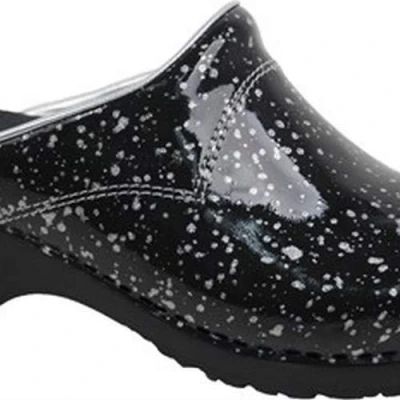 Image de Sanita 820346 314 Flex Clog Sabots avec bout ouvert Black Diamond 46