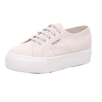 Image de Superga 2790 ACOTW Linea UP and Down, Baskets Femme Gris (grey seashell SG04) 40 EU
