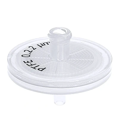 Image de GVS Filter Technology, Filtre Seringue, ABLUO, 25mm, Membrane PTFE, 0.22µm, Chambre PP, 10/pc
