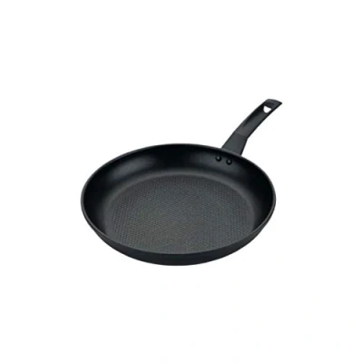 Image de Prestige 9 fois plus Résistant Poêle à Frire Anti Adhésive Batterie de Cuisine Durable Adhésif Fossettes Qualité Supérieure Passe au Lave Vaisselle et Four 25 cm