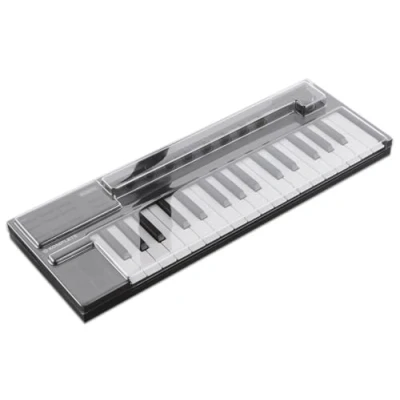 Image de Decksaver Le Cover for Native Instruments Kontrol M32 Couvercle de Protection en Polycarbonate Super Durable Couleur Transparente fumée brevetée, fabriqué au Royaume Uni
