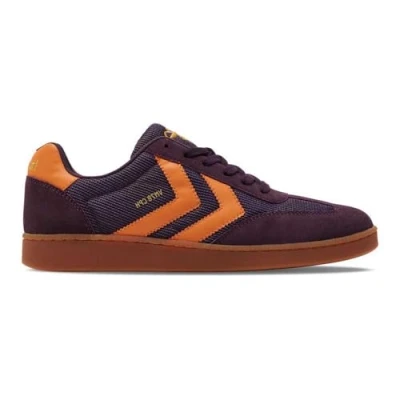 Image de Hummel VM78 CPH MS Unisex Baskets basses, Taille: 42, Plum perfect Cuir et textile