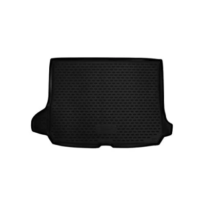Image de Element Tapis de Coffre Bac Protection Antiderapant en Caoutchouc sur Mesure Audi Q2 2016 2020, Noir