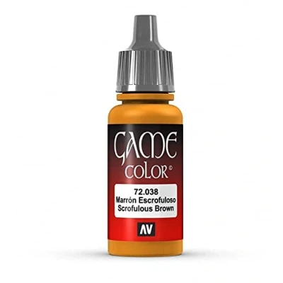 Image de Vallejo Game Peinture acrylique 17 ml Scrofulous Brown