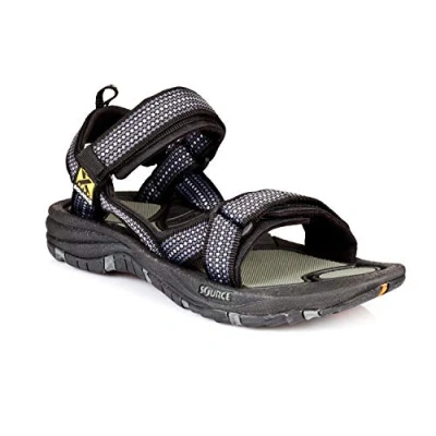 Image de Source Gobi Sandales pour hommenoir, (Cheess Black)41