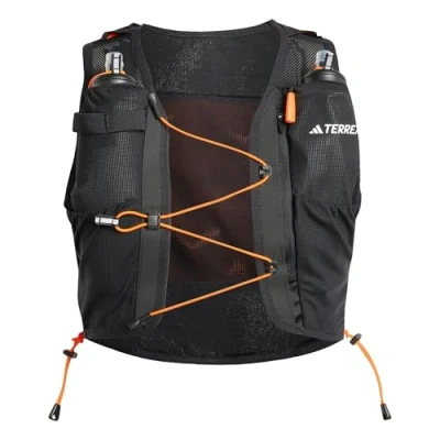 Image de adidas Sportswear Veste sans manches Black white impact orange, Taille: Large, orange