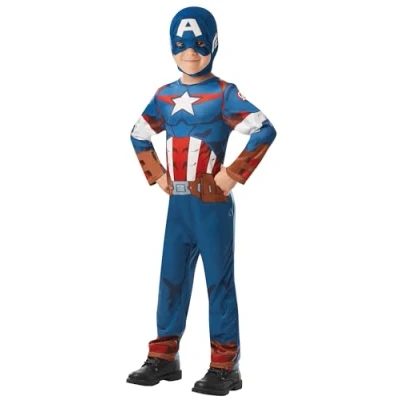 Image de Déguisement Classique Captain América Série Animée Taille L Avengers