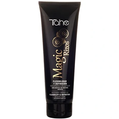 Image de Tahe Magic Rizos Crème réparatrice capillaire pour cheveux bouclés, Flexibilité &amp; Définition, 250 ml