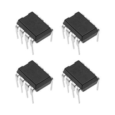 Image de Create idea OPA2134PA Lot de 4 amplificateurs opérationnels 8 broches pour intégrateurs Crossover Networks Multimédia Audio 20 Volts, 18 Volts