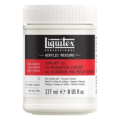 Image de Liquitex Additif Médium Gel Retardateur Epais Slow Dri Pot 237ml
