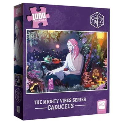 Image de USAopoly Critical Role: The Mighty Vibes Series Caduceus 1,000 Piece Puzzle, TOP PZ041, Multicolor