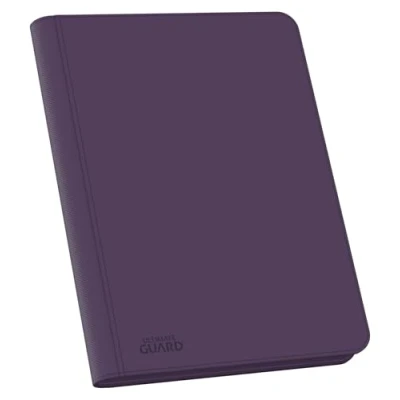 Image de Ultimate Guard Zipfolio Pocket (Purple) XenoSkin Étui à Rabat zippé 8 Poches Violet, Uni, UGD010438, Moyen