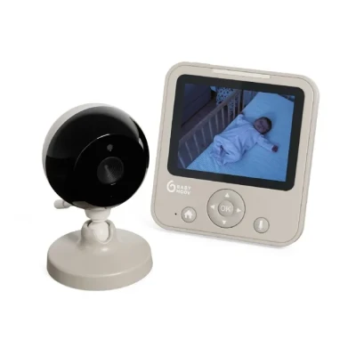 Image de Babymoov Babyphone caméra Yoo Start Ecran sur Batterie 300 m de portée Vision Nocturne et Fonction VOX berceuses Garantie à Vie