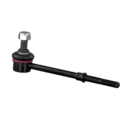 Image de FEBI BILSTEIN 41618 Biellette de barre stabilisatrice Essieu avant gauche, droit M12 x 1,25, M10 1,25 avec écrou autobloquant noir
