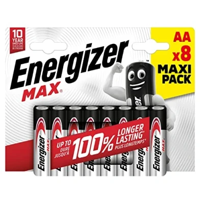 Image de Energizer piles LR06/AA Max+Power Les 8