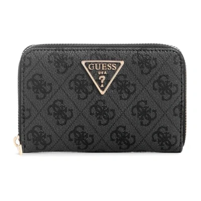 Image de Guess Laurel Portefeuille, Femme, Taille: One Size, Dunkelgrau