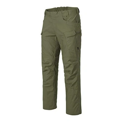 Image de Helikon Tex Urban Tactical Pants Pantalon de randonnée, Polycoton Ripstop Vert Olive, 42W / 36L Hommes