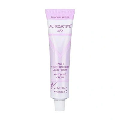 Image de ACHROACTIVE MAX Crème Hydratante Corporelle Anti taches Atténue les aisselles, genoux ou coudes Unifie le teint, Illumine et âge Éclaircissante pour Tous Types de Peau 45ml